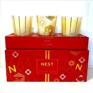 NEST FESTIVE PETITE CANDLE TRIO - SET